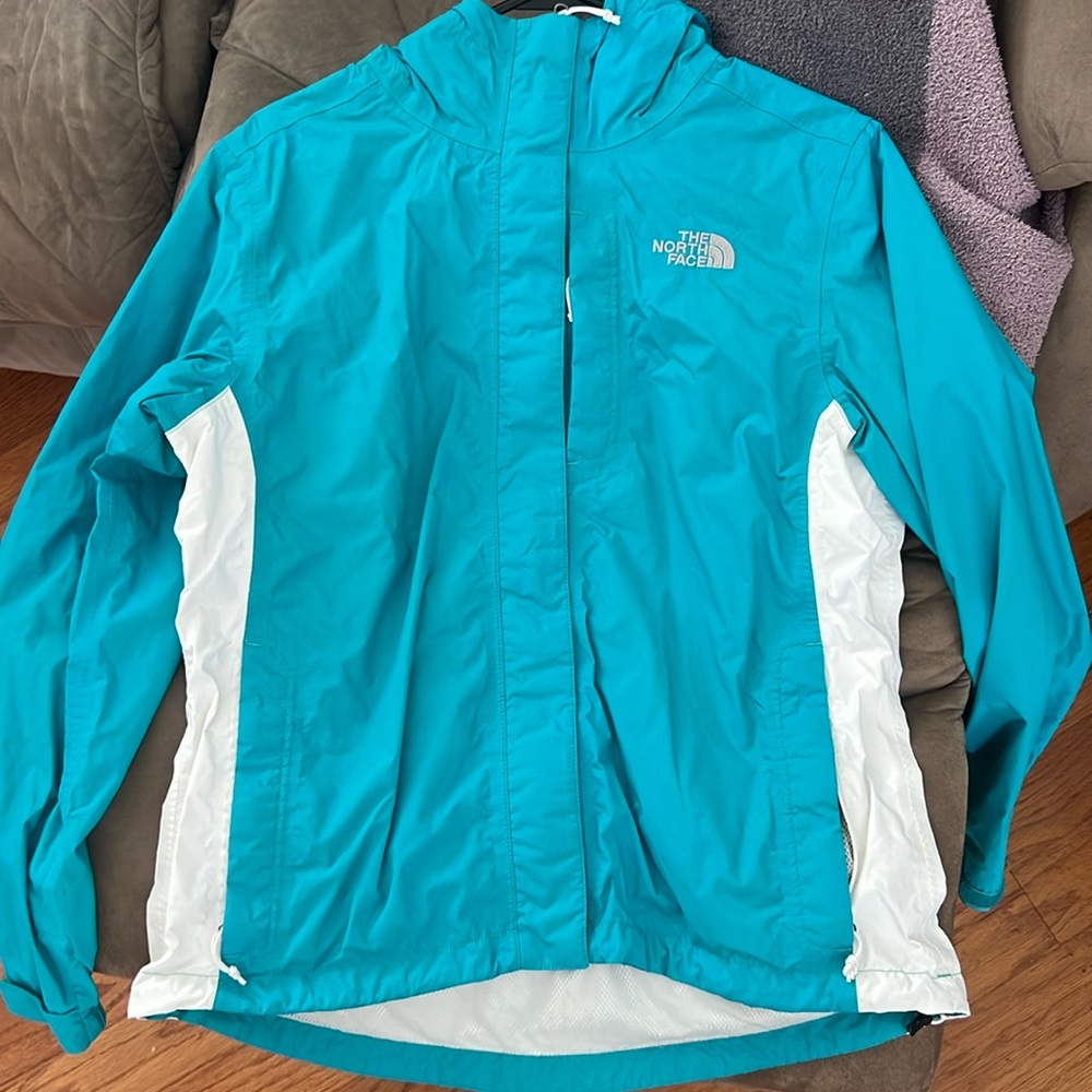 The North Face rain jacket
